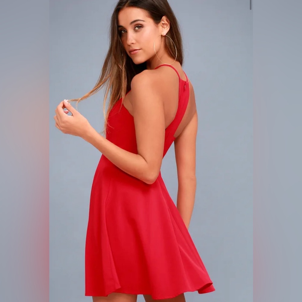 Lulus call to charms skater dress